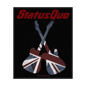 Status Quo - Guitars Standard Patch in the group MERCHANDISE / Patch / Pop-Rock at Bengans Skivbutik AB (5538450)