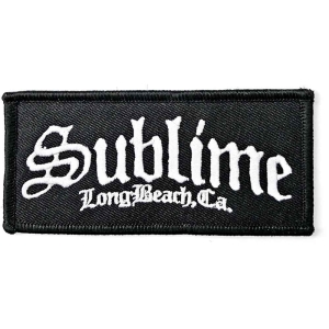 Sublime - Ca Logo Woven Patch in the group MERCHANDISE / Merch / Punk at Bengans Skivbutik AB (5538454)