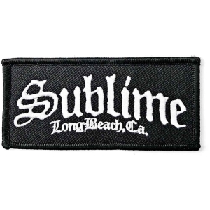 Sublime - Ca Logo Woven Patch in the group MERCHANDISE / Patch / Punk at Bengans Skivbutik AB (5538454)