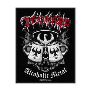 Tankard - Alcoholic Metal Standard Patch in the group MERCHANDISE / Patch / Heavy Metal at Bengans Skivbutik AB (5538456)