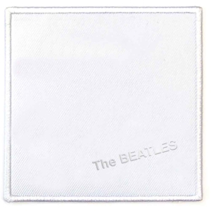 The Beatles - White Album Woven Patch in the group MERCHANDISE / Merch / Pop-Rock at Bengans Skivbutik AB (5538466)