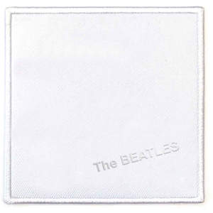 The Beatles - White Album Woven Patch in the group MERCHANDISE / Patch / Pop-Rock at Bengans Skivbutik AB (5538466)