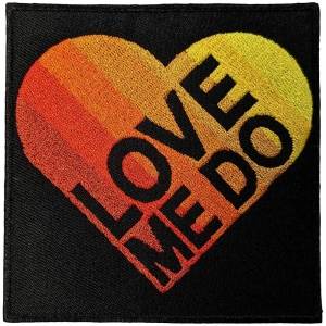 The Beatles - Love Me Do Gradient Heart Woven Patch in the group MERCHANDISE / Patch / Pop-Rock at Bengans Skivbutik AB (5538477)