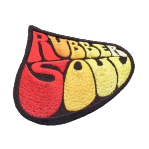 The Beatles - Rubber Soul Logo Standard Patch in the group MERCHANDISE / Patch / Pop-Rock at Bengans Skivbutik AB (5538479)