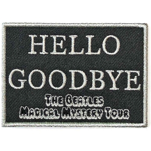 The Beatles - Hello Goodbye Woven Patch in the group MERCHANDISE / Patch / Pop-Rock at Bengans Skivbutik AB (5538497)