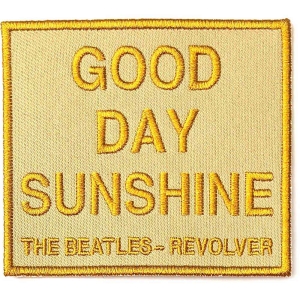 The Beatles - Good Day Sunshine Woven Patch in the group MERCHANDISE / Merch / Pop-Rock at Bengans Skivbutik AB (5538498)