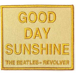 The Beatles - Good Day Sunshine Woven Patch in the group MERCHANDISE / Patch / Pop-Rock at Bengans Skivbutik AB (5538498)