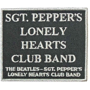 The Beatles - Sgt Pepper's? Bl Woven Patch in the group MERCHANDISE / Merch / Pop-Rock at Bengans Skivbutik AB (5538502)