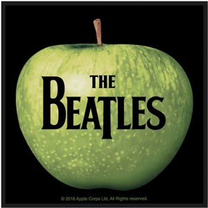 The Beatles - Apple & Logo Standard Patch in the group MERCHANDISE / Merch / Pop-Rock at Bengans Skivbutik AB (5538509)