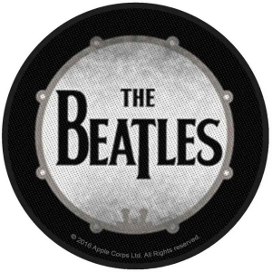 The Beatles - Drumskin Standard Patch in the group MERCHANDISE / Merch / Pop-Rock at Bengans Skivbutik AB (5538520)