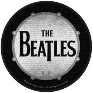 The Beatles - Drumskin Standard Patch in the group MERCHANDISE / Patch / Pop-Rock at Bengans Skivbutik AB (5538520)