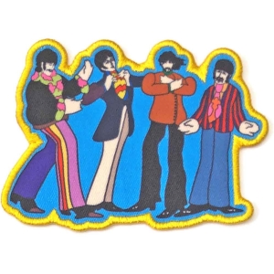 The Beatles - Sub Band Woven Patch in the group MERCHANDISE / Merch / Pop-Rock at Bengans Skivbutik AB (5538523)