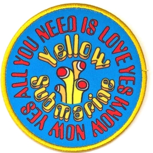 The Beatles - Aynil Circle Woven Patch in the group MERCHANDISE / Patch / Pop-Rock at Bengans Skivbutik AB (5538529)