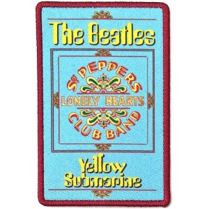 The Beatles - Lonely Hearts Woven Patch in the group MERCHANDISE / Merch / Pop-Rock at Bengans Skivbutik AB (5538533)