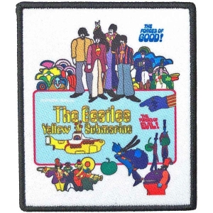 The Beatles - Movie Poster Woven Patch in the group MERCHANDISE / Merch / Pop-Rock at Bengans Skivbutik AB (5538535)