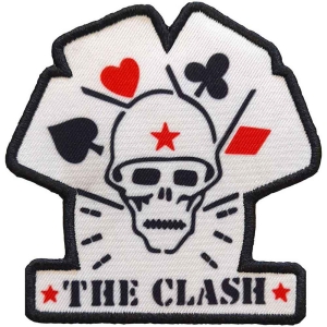 The Clash - Cards Printed Patch in the group MERCHANDISE / Patch / Punk at Bengans Skivbutik AB (5538539)