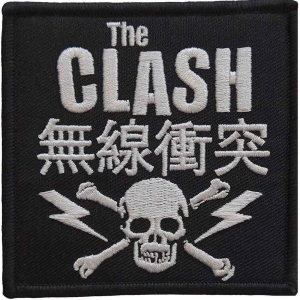 The Clash - Skull & Crossbones Woven Patch in the group MERCHANDISE / Patch / Punk at Bengans Skivbutik AB (5538541)