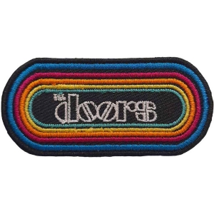 The Doors - Rainbow Logo Woven Patch in the group MERCHANDISE / Patch / Pop-Rock at Bengans Skivbutik AB (5538549)