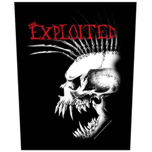 The Exploited - Bastard Skull Back Patch in the group MERCHANDISE / Patch / Punk at Bengans Skivbutik AB (5538555)