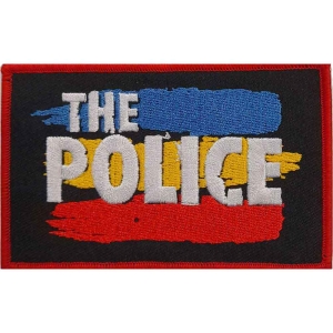 The Police - 3 Stripes Logo Woven Patch in the group MERCHANDISE / Patch / Pop-Rock at Bengans Skivbutik AB (5538558)