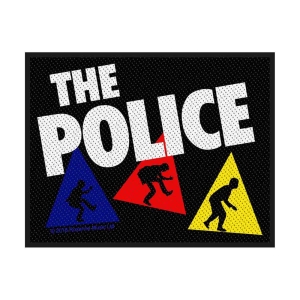 The Police - Triangles Standard Patch in the group MERCHANDISE / Merch / Pop-Rock at Bengans Skivbutik AB (5538560)