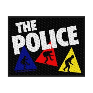 The Police - Triangles Standard Patch in the group MERCHANDISE / Patch / Pop-Rock at Bengans Skivbutik AB (5538560)
