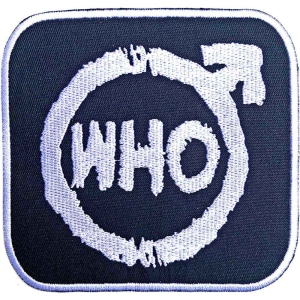 The Who - Spray Logo Woven Patch in the group MERCHANDISE / Patch / Pop-Rock at Bengans Skivbutik AB (5538567)