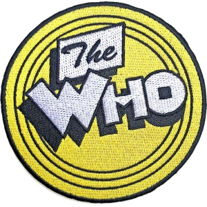 The Who - Yellow Circle Woven Patch in the group MERCHANDISE / Patch / Pop-Rock at Bengans Skivbutik AB (5538568)