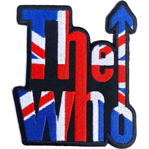 The Who - Union Jack Woven Patch in the group MERCHANDISE / Patch / Pop-Rock at Bengans Skivbutik AB (5538569)