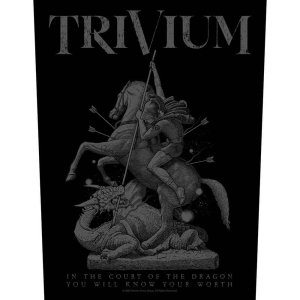 Trivium - In The Court Of The Dragon Back Patch in the group MERCHANDISE / Merch / Hårdrock at Bengans Skivbutik AB (5538584)