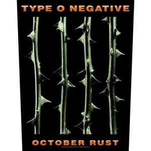 Type O Negative - October Rust Back Patch in the group MERCHANDISE / Patch / Heavy Metal at Bengans Skivbutik AB (5538595)