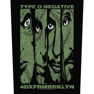 Type O Negative - 4Dxfrmbrklyn Back Patch in the group MERCHANDISE / Patch / Heavy Metal at Bengans Skivbutik AB (5538597)