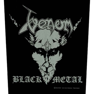 Venom - Black Metal Back Patch in the group MERCHANDISE / Merch / Hårdrock at Bengans Skivbutik AB (5538604)
