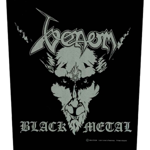 Venom - Black Metal Back Patch in the group MERCHANDISE / Patch / Heavy Metal at Bengans Skivbutik AB (5538604)