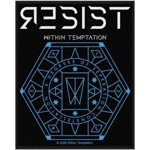 Within Temptation - Resist Hexagon Standard Patch in the group MERCHANDISE / Merch / Hårdrock at Bengans Skivbutik AB (5538619)