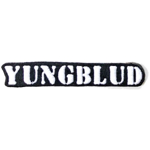 Yungblud - Stencil Logo Woven Patch in the group MERCHANDISE / Merch / Pop-Rock at Bengans Skivbutik AB (5538625)