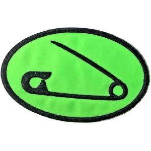 Yungblud - Safety Pin Woven Patch in the group MERCHANDISE / Patch / Pop-Rock at Bengans Skivbutik AB (5538627)