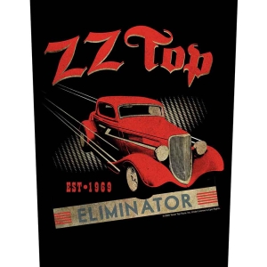 Zz Top - Eliminator Back Patch in the group MERCHANDISE / Patch / Heavy Metal at Bengans Skivbutik AB (5538633)