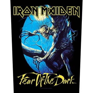 Iron Maiden - Fear Of The Dark Back Patch in the group MERCHANDISE / Patch / Heavy Metal at Bengans Skivbutik AB (5538636)