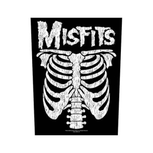 Misfits - Ribcage Back Patch in the group MERCHANDISE / Merch / Punk at Bengans Skivbutik AB (5538638)