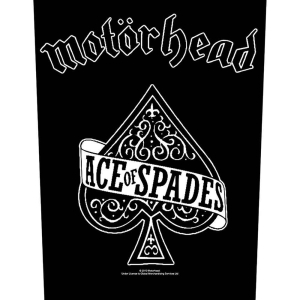 Motorhead - Ace Of Spades 2010 Back Patch in the group MERCHANDISE / Merch / Hårdrock at Bengans Skivbutik AB (5538640)