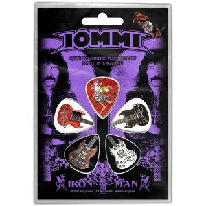 Tony Iommi - Iron Man Plectrum Pack in the group MERCHANDISE / Merch / Hårdrock at Bengans Skivbutik AB (5538656)