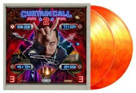 Eminem - Curtain Call 2 (Orange Vinyl) in the group VINYL / Hip Hop-Rap at Bengans Skivbutik AB (5538666)