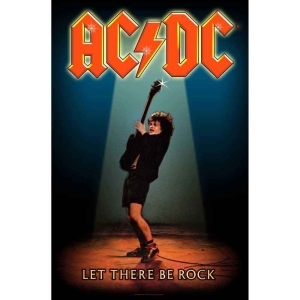 Ac/Dc - Let There Be Rock Textile Poster in the group MERCHANDISE / Merch / Hårdrock at Bengans Skivbutik AB (5538667)