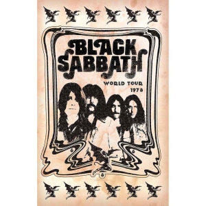 Black Sabbath - World Tour 1978 Textile Poster in the group MERCHANDISE / Merch / Hårdrock at Bengans Skivbutik AB (5538684)