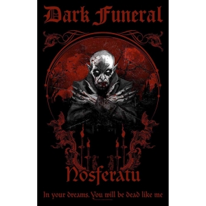 Dark Funeral - Nosferatu Textile Poster in the group MERCHANDISE / Merch / Hårdrock at Bengans Skivbutik AB (5538695)