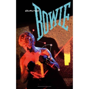 David Bowie - Let's Dance Textile Poster in the group MERCHANDISE / Merch / Pop-Rock at Bengans Skivbutik AB (5538696)