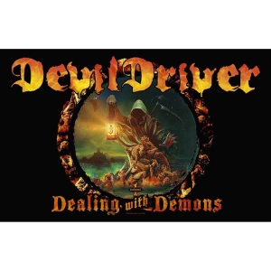 Devildriver - Dealing With Demons Textile Poster in the group MERCHANDISE / Merch / Hårdrock at Bengans Skivbutik AB (5538699)