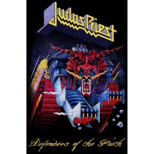 Judas Priest - Defenders Of The Faith Textile Poster in the group MERCHANDISE / Merch / Hårdrock at Bengans Skivbutik AB (5538720)