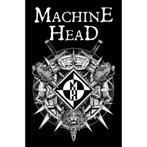 Machine Head - Crest Textile Poster in the group MERCHANDISE / Merch / Hårdrock at Bengans Skivbutik AB (5538729)